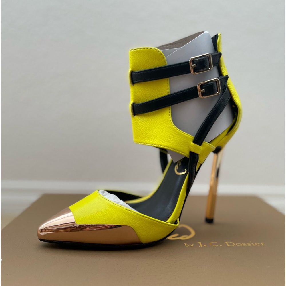 Neon black size 6 heels, offers welcomed.